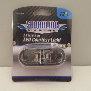 SHORELINE MARINE White LED Courtesy Light | 12 Volt | White Light | SL91910